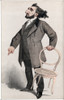 Leon Gambetta (1838-1882). /Nfrench Politician. Caricature Lithograph By 'Montbard' (Charles Auguste Loye), 1872. Poster Print by Granger Collection - Item # VARGRC0267157