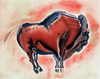 Spain: Prehistoric Bison. /Nstanding Bison Bull. Color Wall Painting Of The Old Stone Age Discovered In The Altamira Caverns Of Northern Spain In 1879. Poster Print by Granger Collection - Item # VARGRC0028336