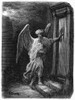 Dor_: London: 1873. /N'The Angel And The Orphan.' Wood Engraving After Gustave Dor_ From 'London: A Pilgrimage,' 1873. Poster Print by Granger Collection - Item # VARGRC0354641