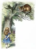 Carroll: Alice, 1865. /Nalice And The Cheshire Cat. Illustration By Sir John Tenniel From The First Edition Of Lewis Carroll'S 'Alice'S Adventures In Wonderland,' 1865. Poster Print by Granger Collection - Item # VARGRC0009994