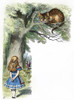 Carroll: Alice, 1865. /Nalice And The Cheshire Cat. Illustration By Sir John Tenniel From The First Edition Of Lewis Carroll'S 'Alice'S Adventures In Wonderland,' 1865. Poster Print by Granger Collection - Item # VARGRC0009994