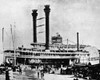 Mississippi Steamboat, C1870. /Nthe Steamboat 'Robert E. Lee' Docked Along The Mississippi River. Photographed C1870. Poster Print by Granger Collection - Item # VARGRC0165560