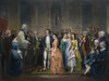 Washington: Marriage, 1759. /Nwashington'S Marriage To Martha Dandridge Custis, 6 January 1759. Lithograph After Junius Brutus Stearns, 1854. Poster Print by Granger Collection - Item # VARGRC0008765
