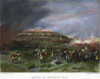 Battle Of Bunker Hill, 1775. /Nbehind The British Lines At The Battle Of Bunker Hill, 17 June 1775: American Engraving After A Painting By Alonzo Chappel, 19Th Century. Poster Print by Granger Collection - Item # VARGRC0050990