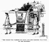 New York: Sedan Chair. /Nsedan Chair Owned By A Wealthy Resident Of Colonial New York, C1750. Pen And Ink Drawing By Howard Pyle, 19Th Century. Poster Print by Granger Collection - Item # VARGRC0101637