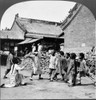 China: Peking, C1924. /Nchinese Children Playing Blind Man'S Bluff Outdoors With Brick Buildings In The Background. Stereograph, C1924. Poster Print by Granger Collection - Item # VARGRC0116780
