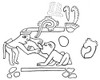 Dentistry, 600 A.D. /Ndrawing After A Pre-Columbian Painting Depicting A Tooth Mutilation. Teotihuacan Pre-Aztec Period, C600 A.D. Poster Print by Granger Collection - Item # VARGRC0077346