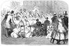 Casino Gambling, 1858. /Nscene In A Casino At Baden-Baden, Germany. Wood Engraving, American, 1858. Poster Print by Granger Collection - Item # VARGRC0064236