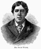 Oscar Wilde (1854-1900). /Nirish Writer And Wit. Line Engraving, English, 1892. Poster Print by Granger Collection - Item # VARGRC0071986