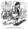 Thomas Nast (1840-1902). /Namerican Cartoonist. Our Artist'S Occupation Gone: Self Caricature, Wood Engraving, 1872. Poster Print by Granger Collection - Item # VARGRC0017543