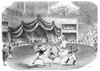 Suez: Opening Ceremonies. /Nthe Opening Of The Suez Canal At The Circus Of Cairo. Wood Engraving From A French Newspaper Of 1869. Poster Print by Granger Collection - Item # VARGRC0076571