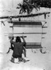 Hopi Weaving, 1879. /Na Hopi Man Weaving At Walpi, Arizona. Photographed By John K. Hillers, 1879. Poster Print by Granger Collection - Item # VARGRC0109422