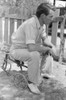 New Mexico: Men, 1940. /Nfaro Caudill, A Homesteader In Pie Town, New Mexico. Photograph By Russell Lee, 1940. Poster Print by Granger Collection - Item # VARGRC0351550