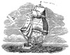 Sailing Ship, 19Th Century. /Nwood Engraving, English, Early-19Th Century. Poster Print by Granger Collection - Item # VARGRC0052815