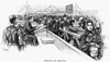 Immigrants, 1891. /N'Registering The Immigrants.' Engraving, 1891. Poster Print by Granger Collection - Item # VARGRC0266130
