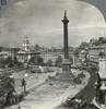 England: Trafalgar Square. /N'Trafalgar Square And The Nelson Monument.' Stereograph, C1910. Poster Print by Granger Collection - Item # VARGRC0322967