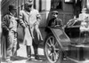 Jack Johnson (1878-1946). /Namerican Heavyweight Pugilist. Johnson, Center, Photographed With His Manager George Little, Left, C1910-1915. Poster Print by Granger Collection - Item # VARGRC0123464