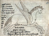 Pegasus. /Npegasus, Winged Horse Of Greek Mythology: Ms. Illumination, English, C1150. Poster Print by Granger Collection - Item # VARGRC0023055
