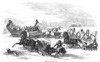 Boston: Sleighing, 1856. /Nsleighing At Boston, Massachusetts. Wood Engraving, English, 1856. Poster Print by Granger Collection - Item # VARGRC0059961