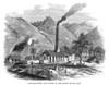 Arizona: Mowry Mine, 1865. /Nheadquarters And Officers Of The Mowry Silver Mine In Arizona. Wood Engraving, American, 1865. Poster Print by Granger Collection - Item # VARGRC0322876