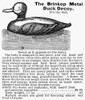 Hunting: Duck Decoy, 1895. /Nline Engraving From An American Sporting-Good Catalog, 1895. Poster Print by Granger Collection - Item # VARGRC0080849