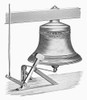 Fire-Alarm Bell. /Nfire-Alarm Bell Produced By The Clinton H. Meneely Bell Company At Troy, New York. Line Engraving, 19Th Century. Poster Print by Granger Collection - Item # VARGRC0090829