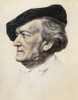 Richard Wagner (1813-1883). /Ngerman Composer. Drawing After The Painting By Franz Von Lenbach, 1871. Poster Print by Granger Collection - Item # VARGRC0124991