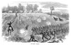 Civil War: Vicksburg, 1863. /Ncharge Of Union Troops Led By General Marcellus Crocker, At Vicksburg, Mississippi, 1863. Wood Engraving, American, 1865. Poster Print by Granger Collection - Item # VARGRC0322990