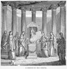 Rome: Vestal Virgins. /Nthe Vestal Virgins Making An Offering In A Roman Temple. Wood Engraving, 19Th Century. Poster Print by Granger Collection - Item # VARGRC0014064