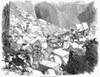 Marble: Quarry, 1852. /Nmarble Quarry At Carrara, Tuscany, Italy. Wood Engraving, 1852. Poster Print by Granger Collection - Item # VARGRC0096030