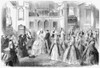 Royal Wedding, 1866. /N'The Marriage Of Princess Mary Of Cambridge And Prince Teck In Kew Church.' Engraving, 1866. Poster Print by Granger Collection - Item # VARGRC0264513