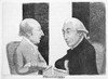 James Hutton (1726-1797). /Nscottish Geologist. James Hutton (Left) And His Friend, Scottish Chemist, Joseph Black (1728-1799). Etching, 1787, By John Kay. Poster Print by Granger Collection - Item # VARGRC0002876