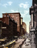 Chicago: Street Scene. /Na View Of Randolph Street East From Lasalle Street In Chicago, Illinois. Photochrome, C1900. Poster Print by Granger Collection - Item # VARGRC0180649