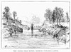 Panama Canal, 1888. /Nferdiand Lesseps' Canal Under Construction. Wood Engraving, English, 1888. Poster Print by Granger Collection - Item # VARGRC0089393