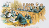 Litigation Cartoon. /Nan American Cartoon Of 1896 On The National Penchant For Litigation In The Courts. Poster Print by Granger Collection - Item # VARGRC0062125