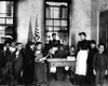Industrial School, C1890. /N'The First Patriotic Election In The Beach Street Industrial School,' New York City. Photograph, C1890, By Jacob Riis. Poster Print by Granger Collection - Item # VARGRC0040087