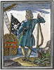 Stede Bonnet (C1688-1718). /Nenglish Pirate. English Woodcut, 1725. Poster Print by Granger Collection - Item # VARGRC0010641