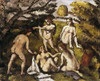 Cezanne: Five Bathers. /Npaul Cezanne: Five Bathers. Canvas. Poster Print by Granger Collection - Item # VARGRC0053073