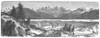 France: Spa, 1856. /Ngeneral View Of The Spa At The Village Of Divonne, From Mount Mussy. Wood Engraving, French, 1856. Poster Print by Granger Collection - Item # VARGRC0080107