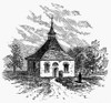 Newark: First Church. /Nthe First Church At Newark, New Jersey. Wood Engraving, 1876. Poster Print by Granger Collection - Item # VARGRC0099391