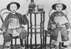 Kuang Hsu (1871-1908). /Npersonal Name Tsai T'Ien. Emperor Of China, 1875-1908. The Young Emperor, At Right With Fan; The Child At Left Is Unidentified. Photograph, C1877. Poster Print by Granger Collection - Item # VARGRC0032400