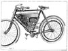 Motorcycle, 1904. /Nline Engraving, French, 1904. Poster Print by Granger Collection - Item # VARGRC0099151