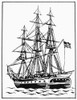 Uss Constitution, 1812. /Nthe Uss Constitution, A Battleship During The War Of 1812. Poster Print by Granger Collection - Item # VARGRC0100706