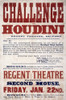 Harry Houdini (1874-1926). /Nnee Ehrich Weiss. American Magician. Poster Advertising An Appearance At The Regent Theatre In Salford, England. Lithograph, C1904. Poster Print by Granger Collection - Item # VARGRC0351389