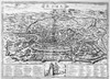Rome: Map, 1576. /Nmap Of Rome From Braun And Hogenberg'S 'Civitates Orbis Terrarum,' 1576. Poster Print by Granger Collection - Item # VARGRC0125025
