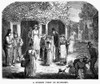 Harmony Society, 1875. /Na Street Scene In The Communal Settlement Of The Harmony Society In Economy, Pennsylvania. Wood Engraving, 1875. Poster Print by Granger Collection - Item # VARGRC0077337