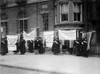 Suffragettes, 1917. /Ngroup Of Women Suffragettes Outside The Headquarters Of The National Women'S Party In Washington, D.C., 1917. Poster Print by Granger Collection - Item # VARGRC0114904