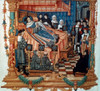 King Louis Xi Of France. /N(1423-1483). King Of France, 1461-83. The Death Of Louis Xi At His Castle, Plessis-Les-Tours, 1483. French Manuscript Illumination, 15Th Century. Poster Print by Granger Collection - Item # VARGRC0034872