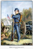 Civil War: Union Soldier. /Na Union Soldier Boy On Duty. Lithograph, 1864, By Currier & Ives. Poster Print by Granger Collection - Item # VARGRC0044952