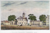 Harvard University, 1828. /Nharvard University In Cambridge Massachusetts. Color Lithograph, 1828. Poster Print by Granger Collection - Item # VARGRC0130165